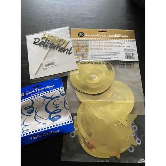 Miscellaneous Various Party Related Items (Swirl Streamers, Ribbons, Bags, etc) - Picture 2 of 2